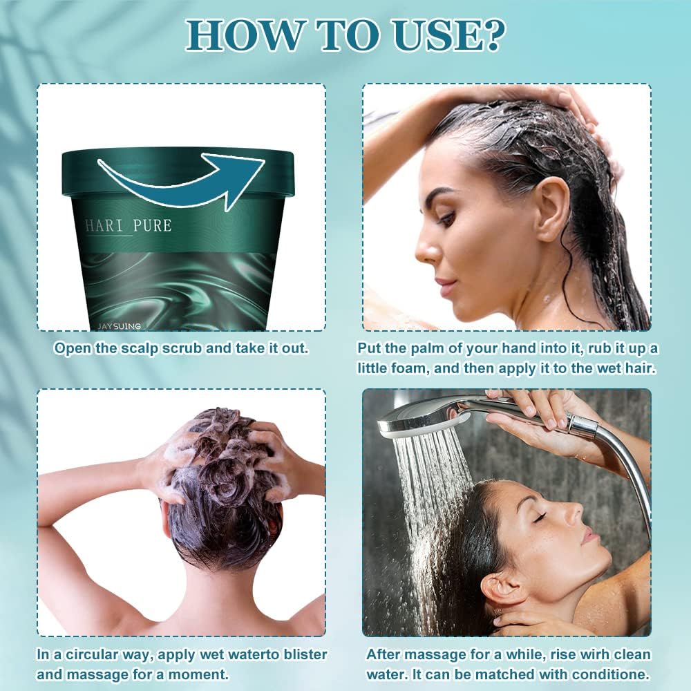 1+1 Gratis | Haar Peeling | Gegen Haarausfall | Fördert Dichtes Haar | Mit Centella Extrakt | HairPure™