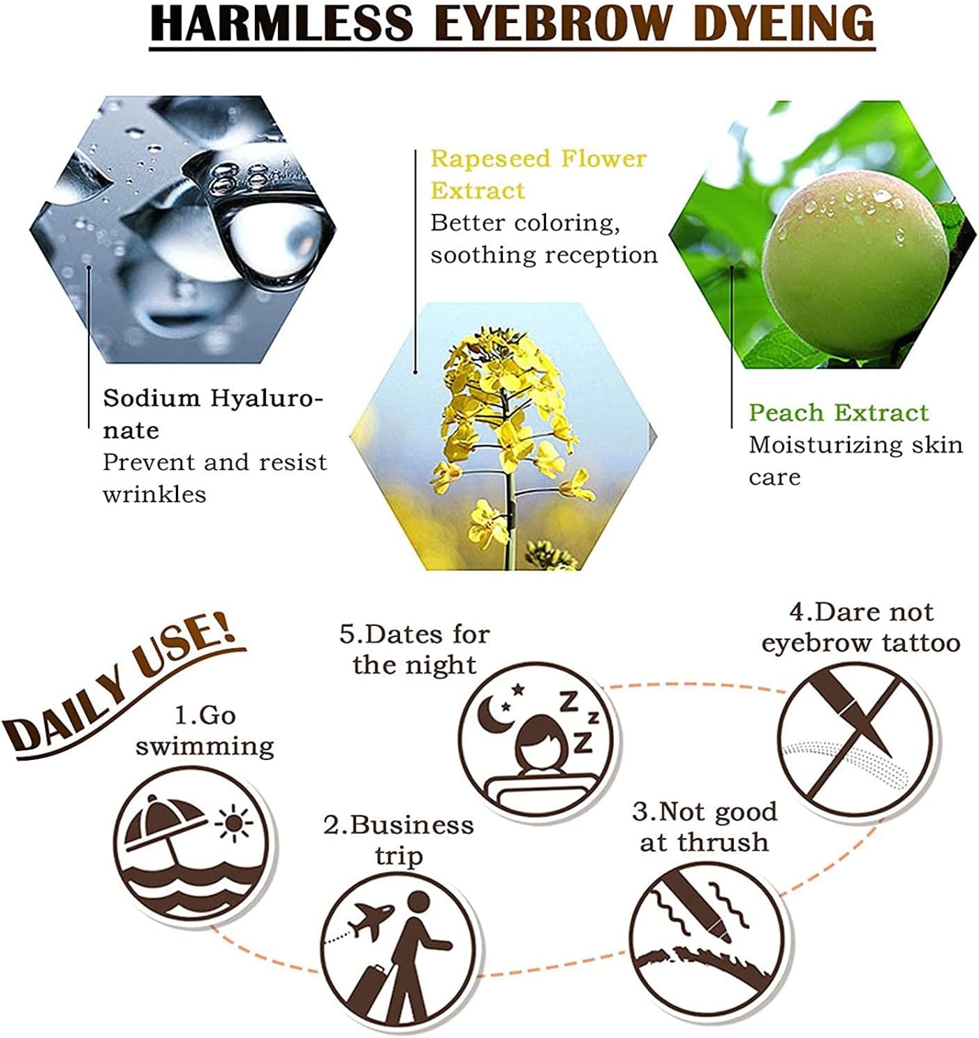 1+1 Gratis | BrowGlam™ Langanhaltendes Augenbrauengel