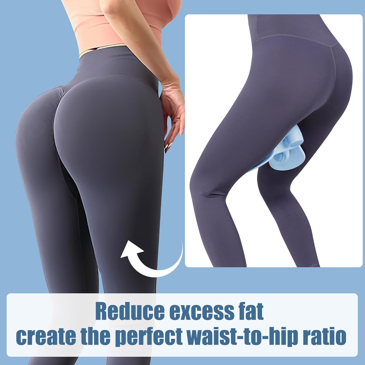 PostPro™ Trainingsgerät | Beckenboden & Gesäß | Ergonomisches Design | 20 Min. Workout