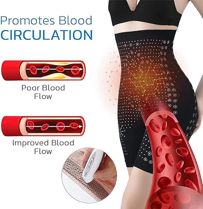 IonsTech Formhosen | Negative Ionen | Fettverbrennend & Bauchstraffend | Entgiftend | 1+1 Gratis