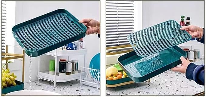 Rackify™ – Doppellagiges Abtropfregal