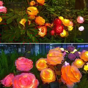 RoseGlow – Romantische Gartenbeleuchtung ganz ohne Strom