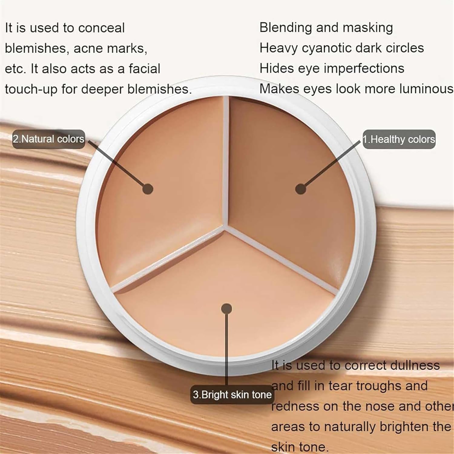 1+1 Gratis | Concealer™ Abdeckstift und Aufheller in einem!