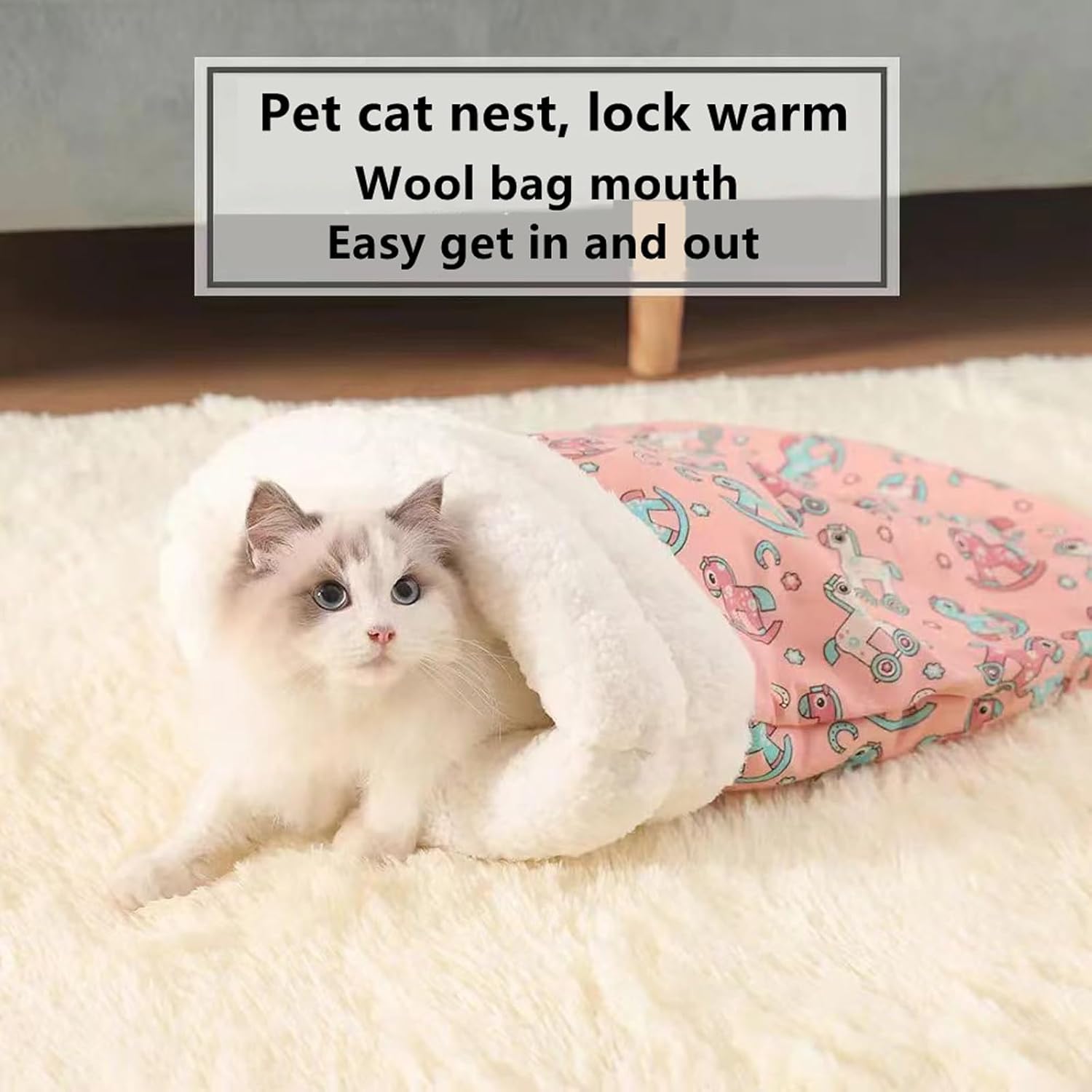 PurrNest™ - Pet Soft Plüsch Tasche Bett