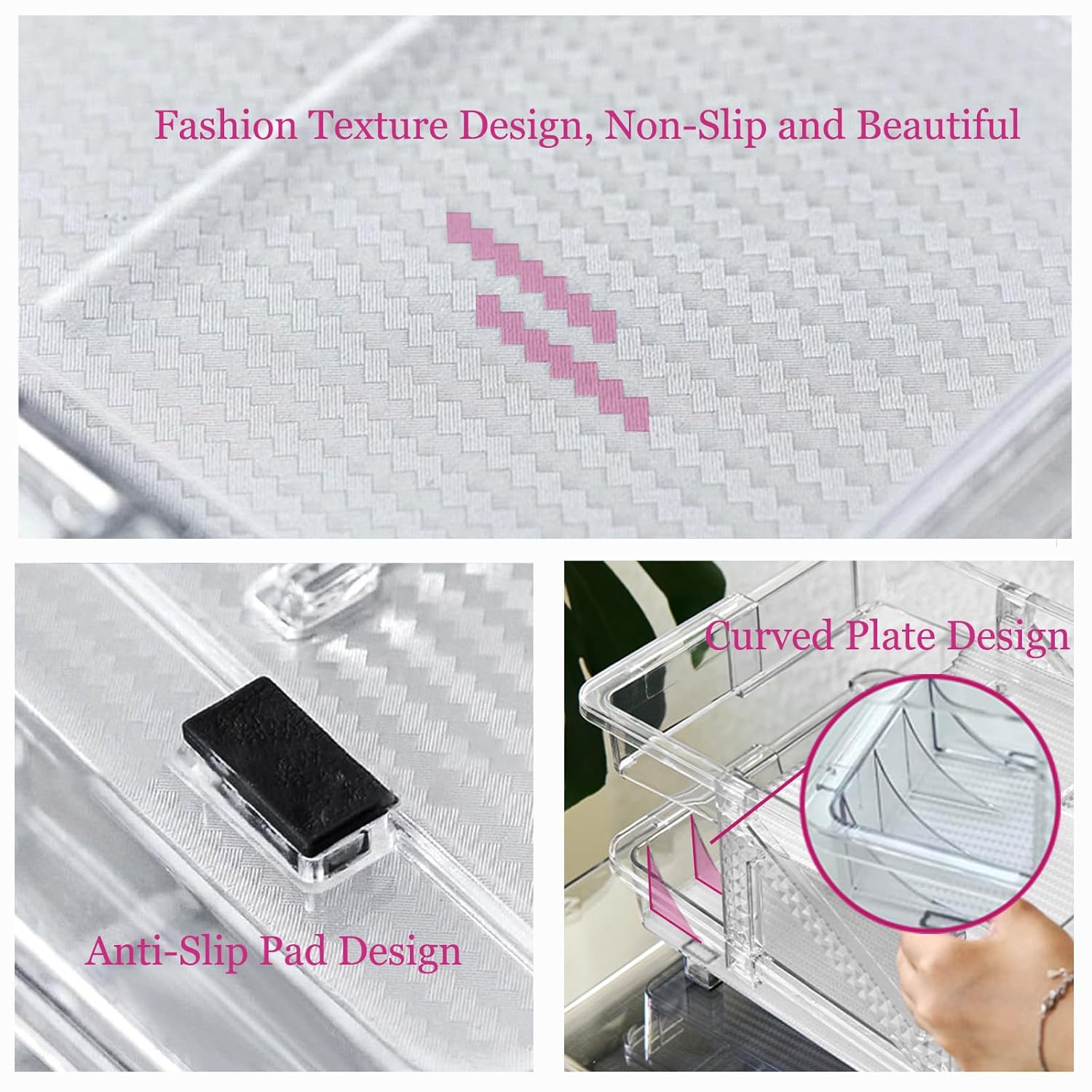 TriKeeper™ – In der Breite erweiterbarer Getränkedosen-Organizer für den Kühlschrank