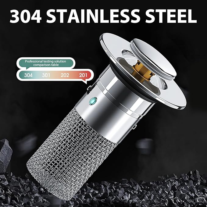 (1+1 Gratis) Edelstahl-Bodenablauffilter – Isoliert Gerüche und verhindert Kakerlaken