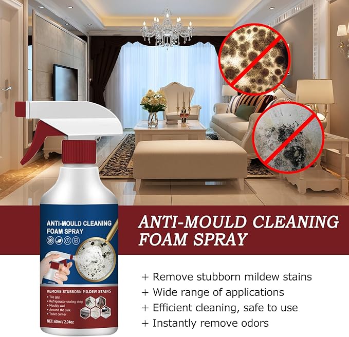 1+1 GRATIS | MoldAway Magic™ Anti-Schimmel-Reinigende Schuimspray