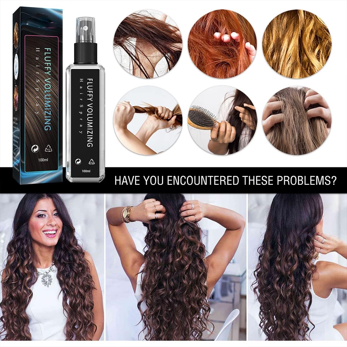 Volumexa™ – Volumen-Haarspray für dickeres Haar (1+1 GRATIS)