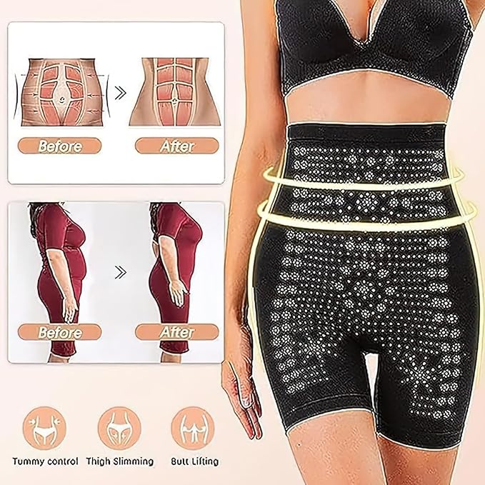 IonsTech Formhosen | Negative Ionen | Fettverbrennend & Bauchstraffend | Entgiftend | 1+1 Gratis