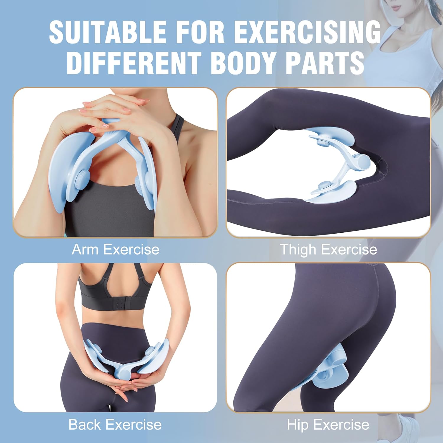 PostPro™ Trainingsgerät | Beckenboden & Gesäß | Ergonomisches Design | 20 Min. Workout