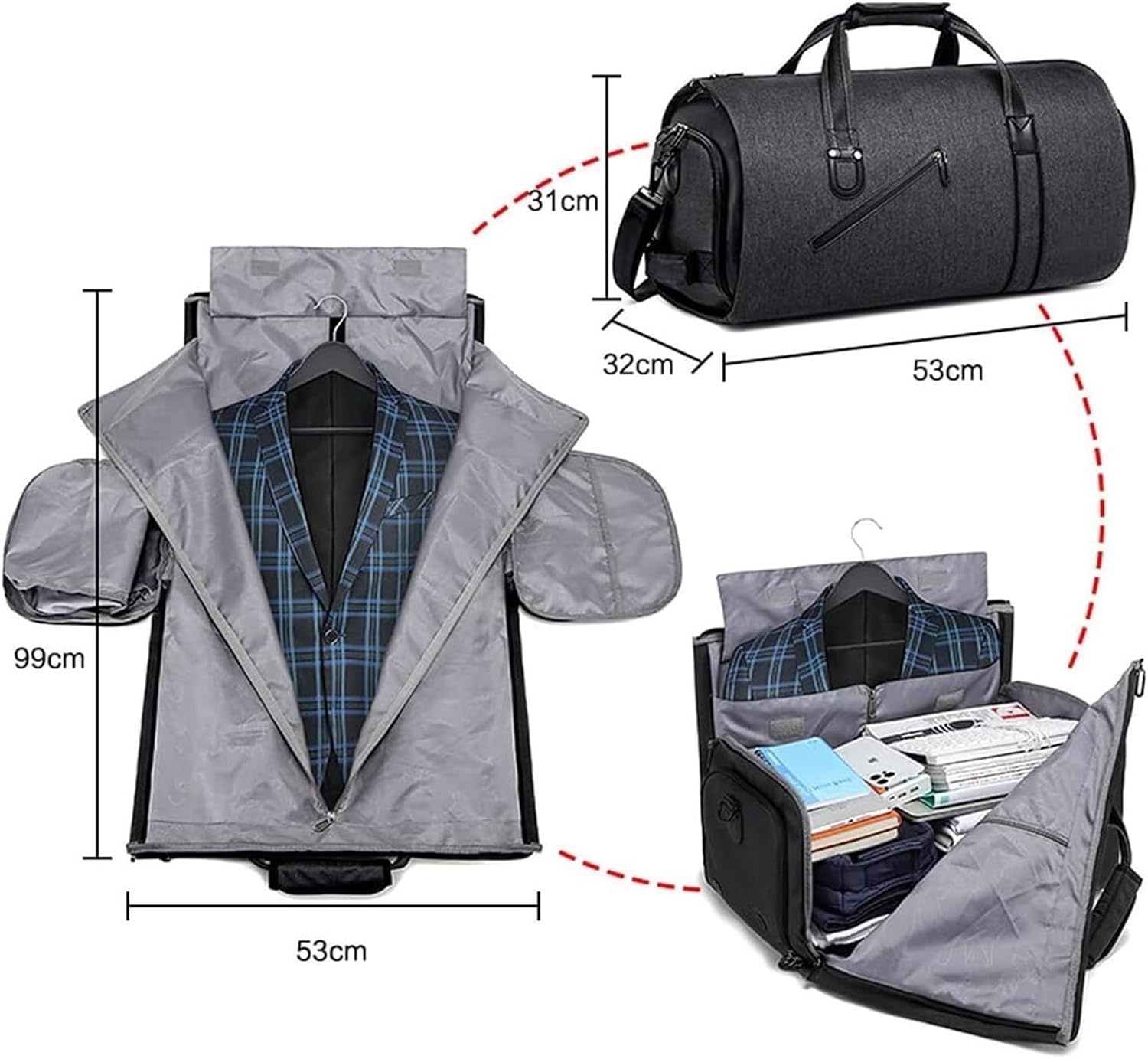 Navi™ Reisetasche | Viel Stauraum & Fächer | Strapazierfähig & Kompakt