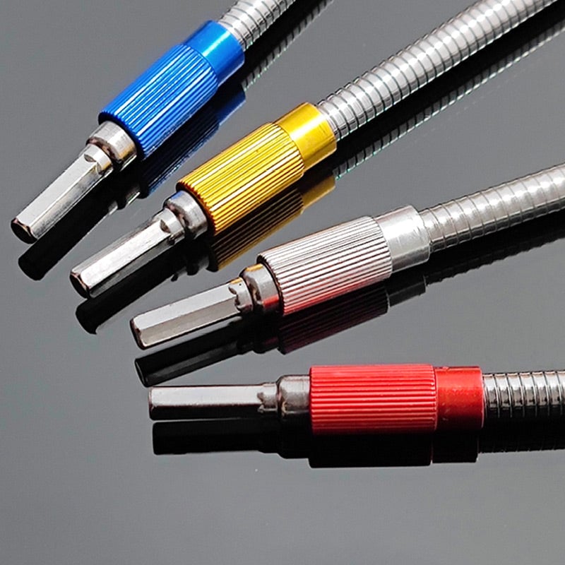 1+1 Gratis | FlexiBit™ Sechskant-Welle Metall Flex Universalerweiterungs-Bit-Halter