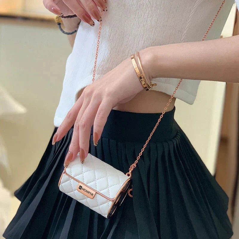 GlossBag™ - Samt-Matte Lippenstift-Set mit Kettenbeutel