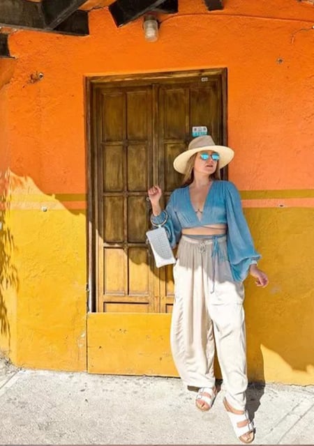 Quinn™ - Sommer Haremhosen mit Taschen