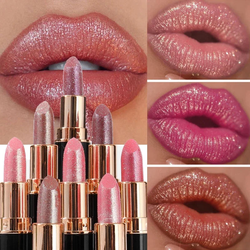 1+1 GRATIS | Sparkling Shine Lips™ — Ganztägiger Glamour mit sanfter, strahlender, wasserfester Farbe