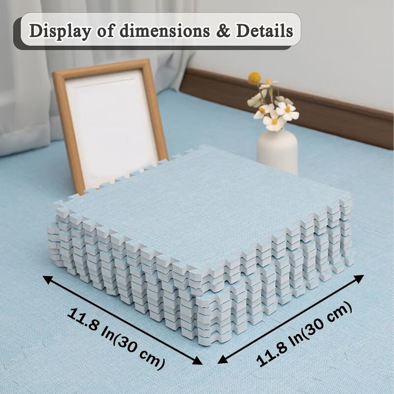 Ultra-weicher Plüsch-Teppich für Ihr Zuhause (30 × 30 cm)