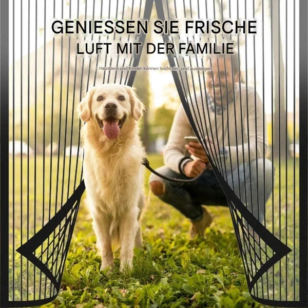Magnetische Fliegengitter Tür | MeshGuard™ | Automatisch Schließend | Insektenfrei