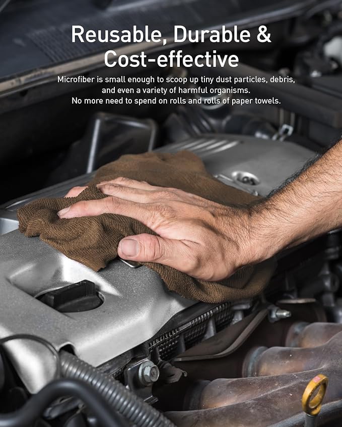 Wiederverwendbare Mikrofasertücher – Handtuchrolle