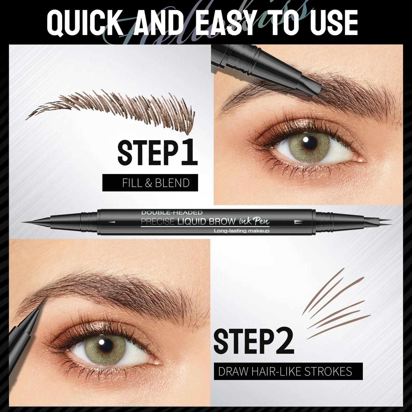 1+1 GRATIS | EyebrowPro™ Mühelose, makellose Augenbrauen, die den ganzen Tag halten