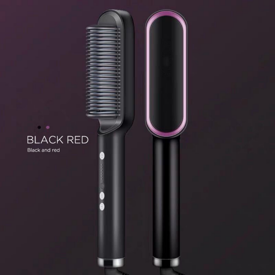 Nano-Titan® Haarbürste + Glätteisen 2in1