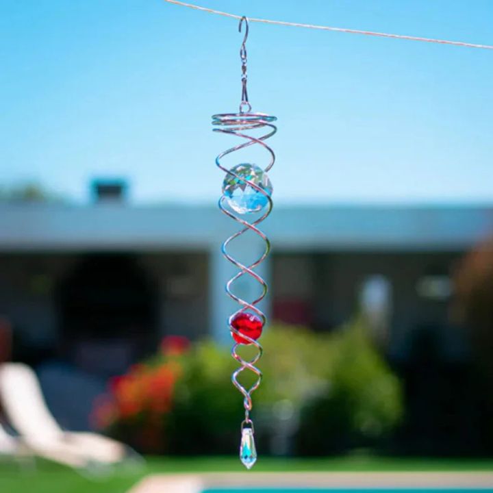 Dekorative Spirale | Magischer Windfänger für Garten & Balkon