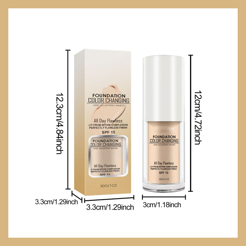 Schweißfeste und lang anhaltende Makeup Foundation