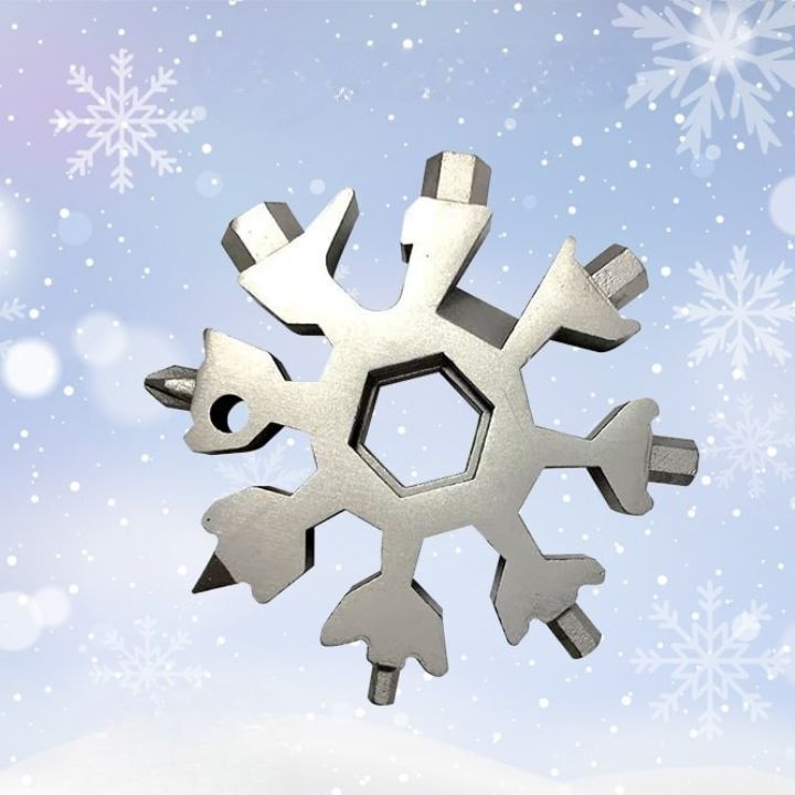 1+1 Gratis | Schneeflocke 18-in-1 MultiTool (2 Stücke)