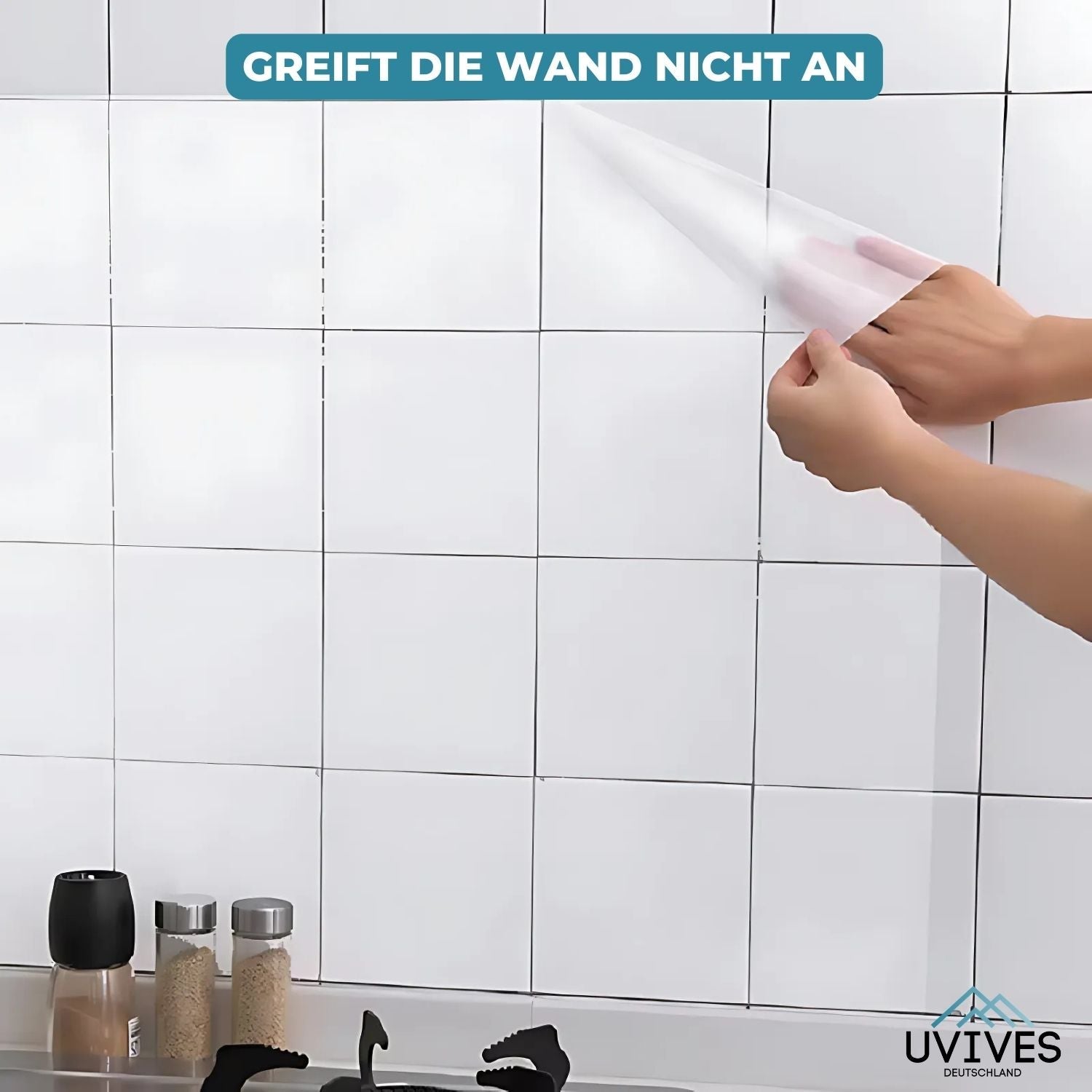 StainShield - Aufkleber zum Schutz vor Verschmutzung