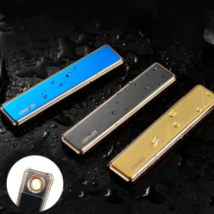 Winddichtes USB-Feuerzeug – Wiederaufladbar & Flammenlos