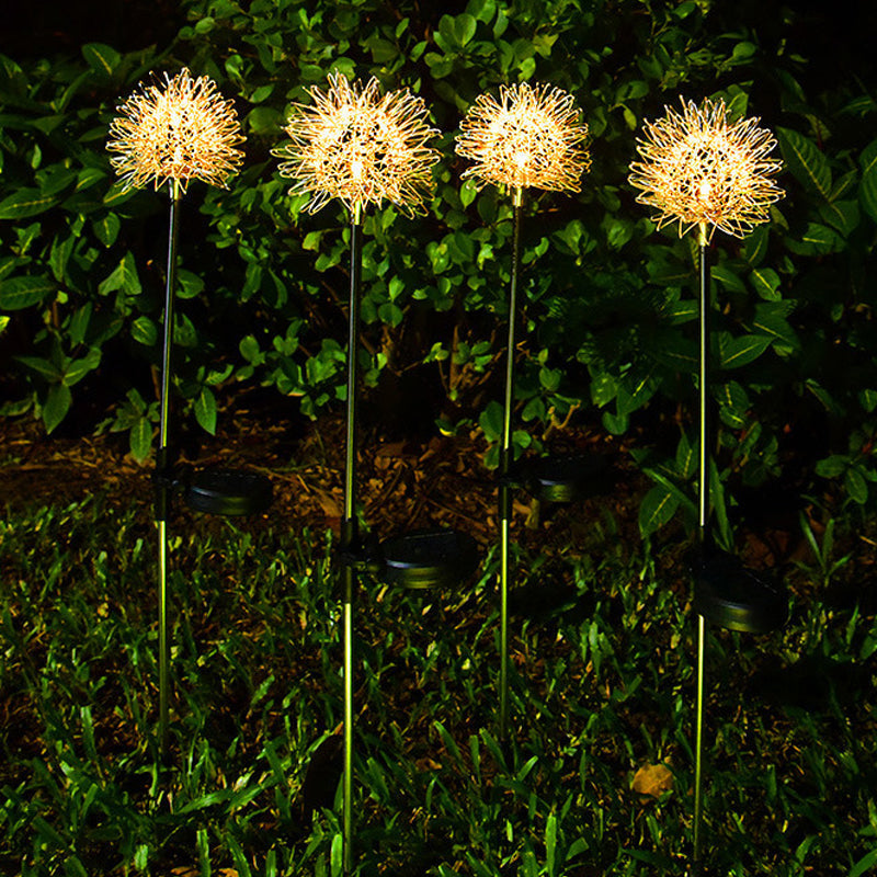 TwinklePuff - Wasserdichte Solar-Gartenleuchte im Pusteblumen-Design