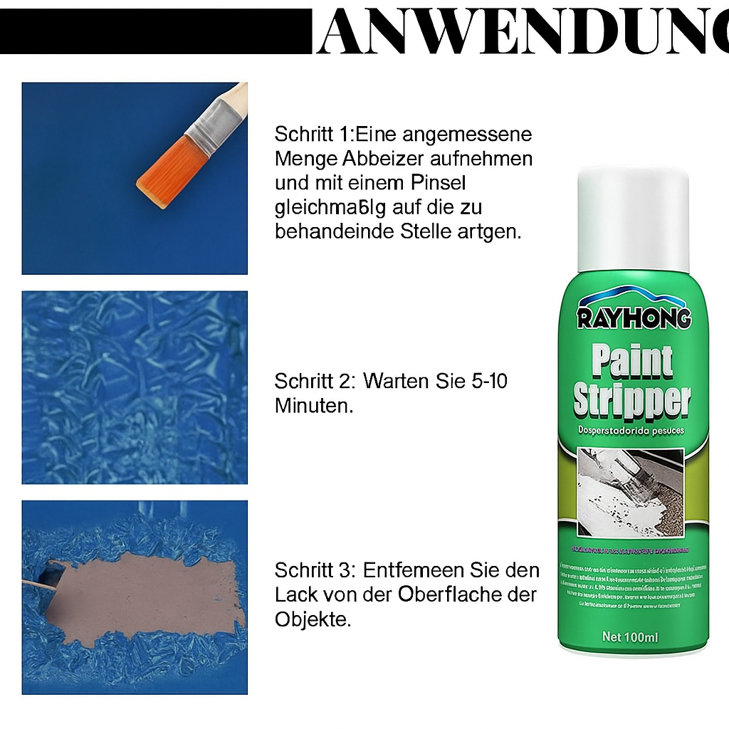RayHong™ – Superschneller Farbentferner (Ungiftig) | (1+1 GRATIS)