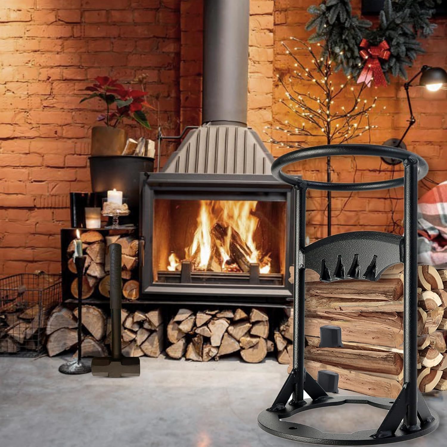 Holzspalter™ - Müheloses Holzspalten für zu Hause und im Freien