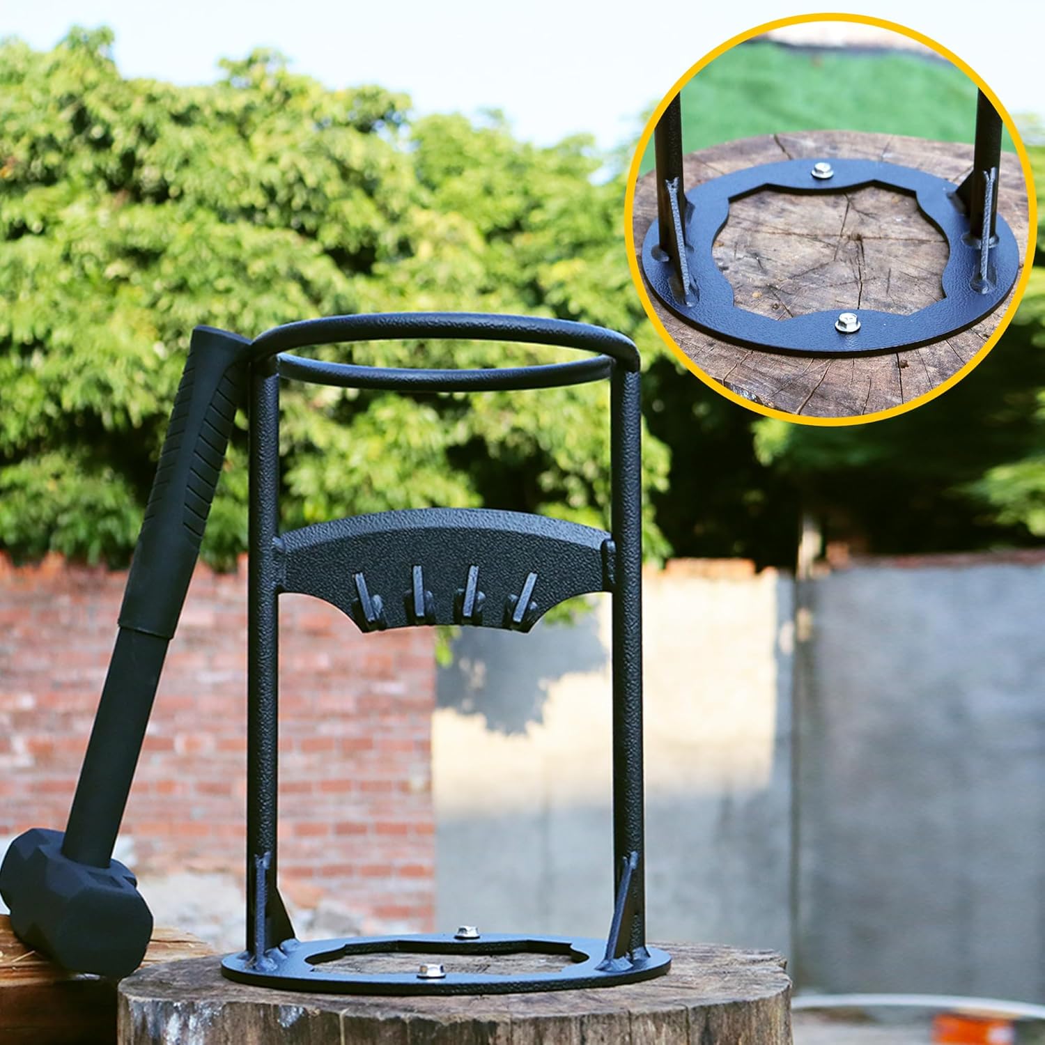 Holzspalter™ - Müheloses Holzspalten für zu Hause und im Freien