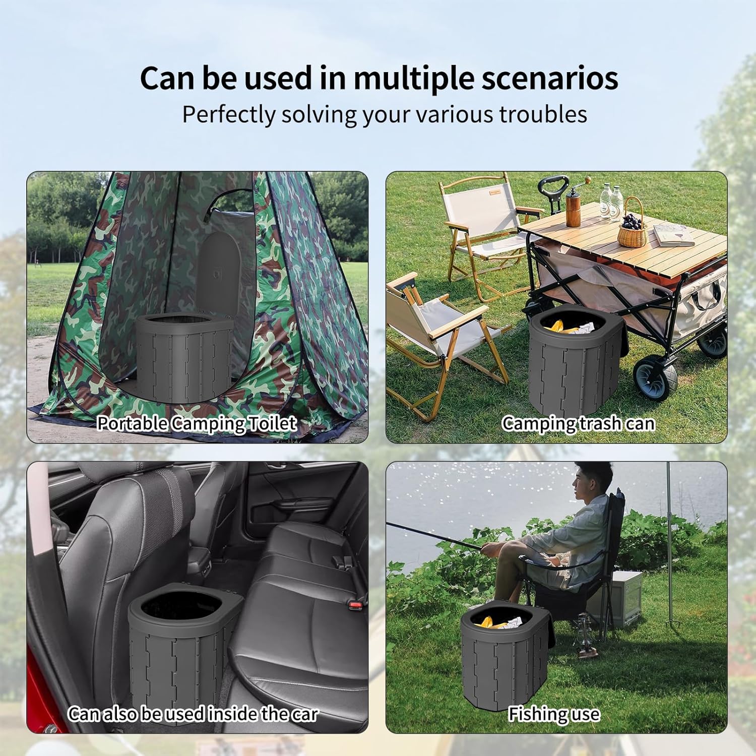 FoldaLoo™ – Tragbare Falttoilette