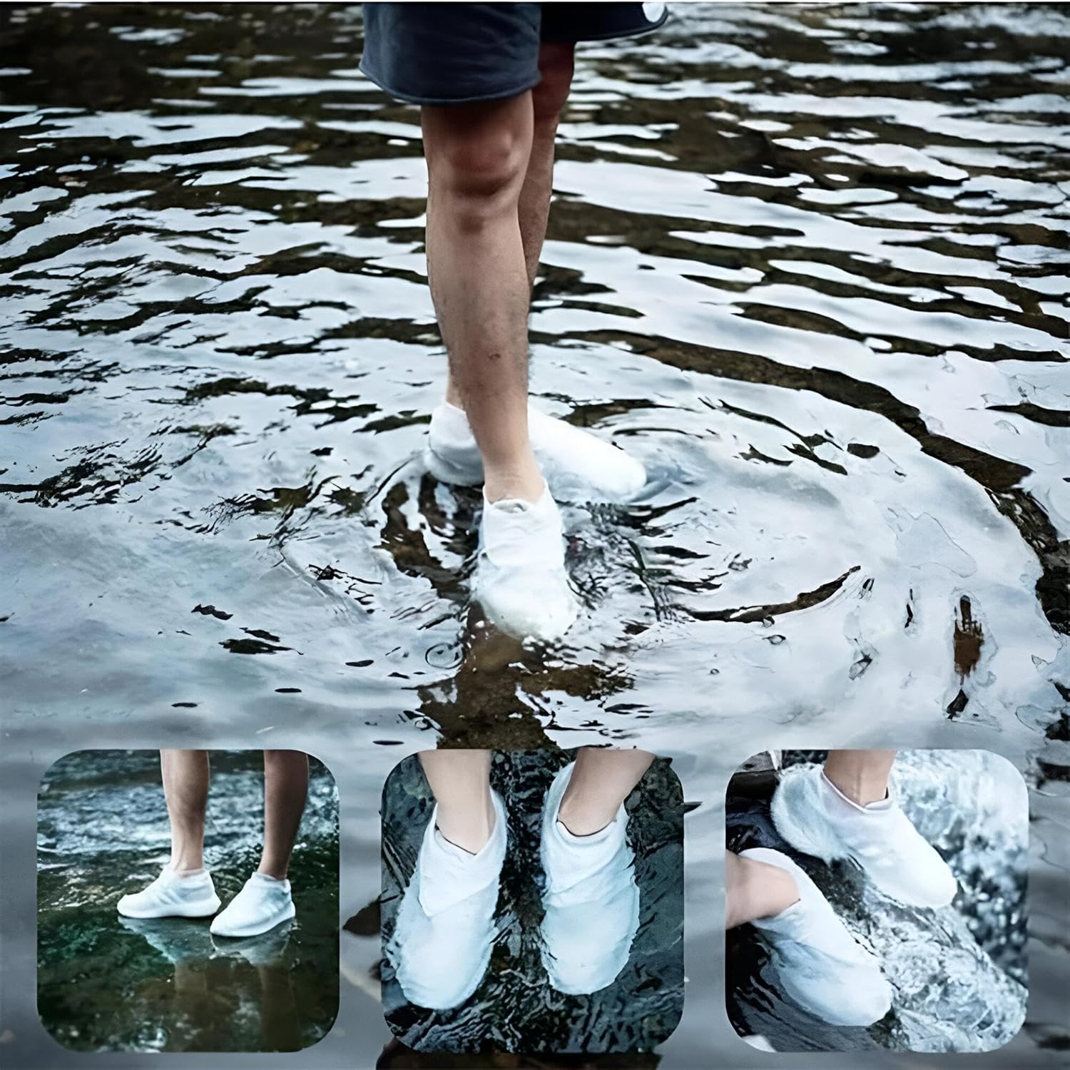 1+1 Gratis | DryShoes™ - Unisex Wasserdichte Silikon Überschuhe