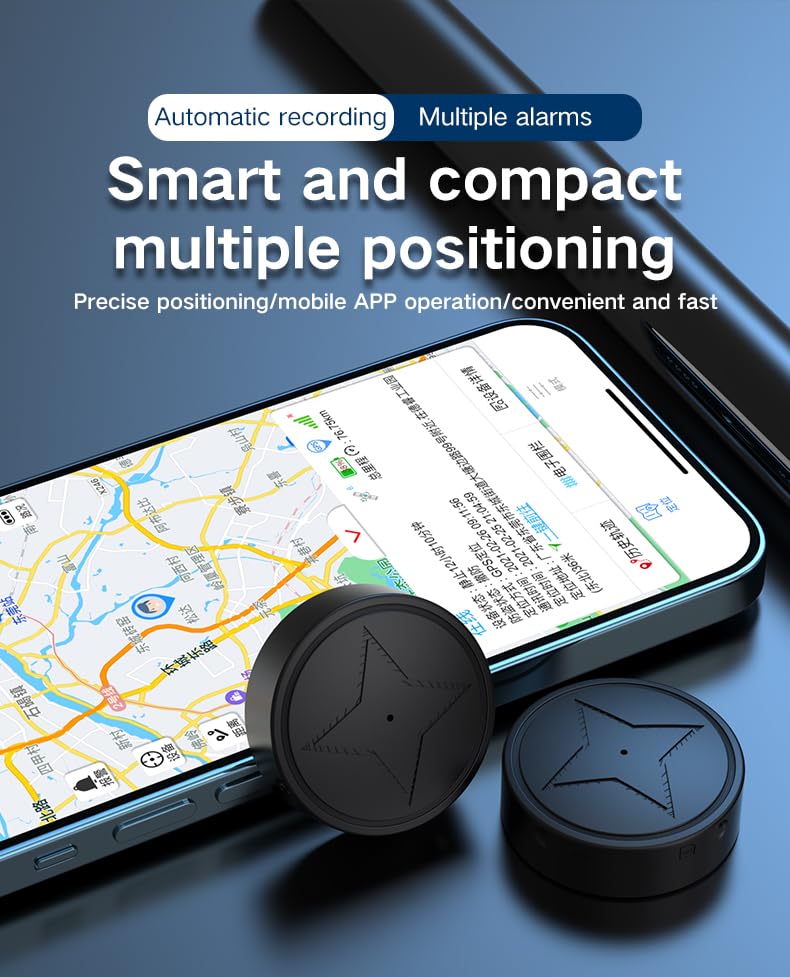TrackSpot™ Mini GPS Tracker | Magnetisch & Kompakt | Echtzeit-Ortung | Lange Akkulaufzeit