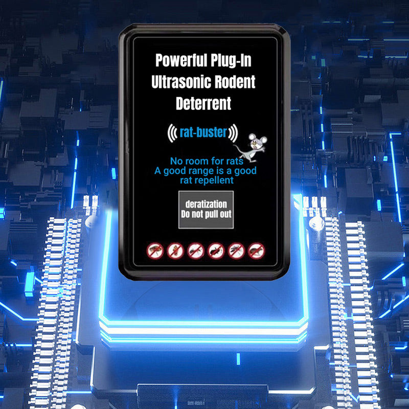 1+1 Gratis | AntiSound™ - Leistungsstarkes Plug-In-Ultraschall-Nagetierabwehrmittel