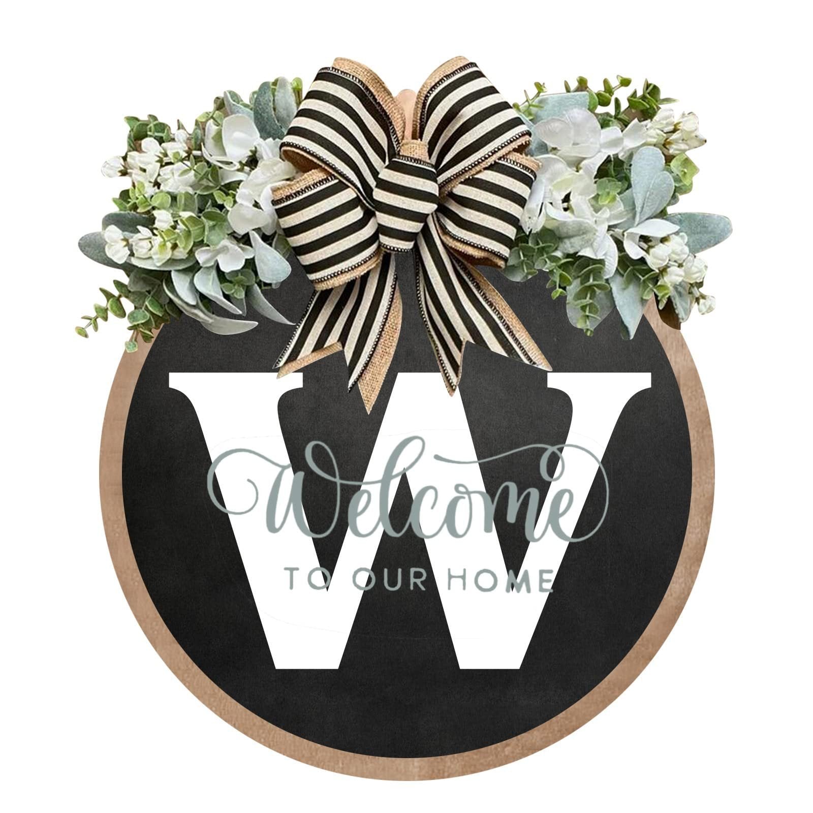 Willkommenskranz für die Haustür – Perfekt als Einzugsgeschenk oder zur Hochzeit