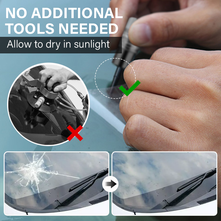 1+1 GRATIS | ClearShield Repair™ — Risse sofort stoppen und wieder sicher fahren