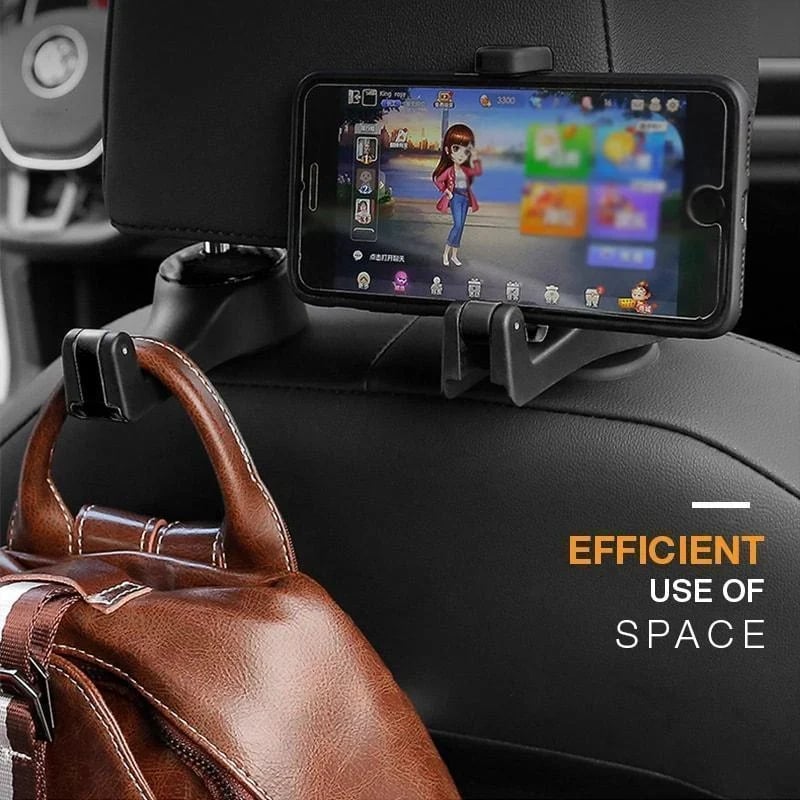1+1 GRATIS | DriveMate™ Duo Haken — Bezwinge Unordnung im Auto und Halte Dein Telefon Perfekt Positioniert