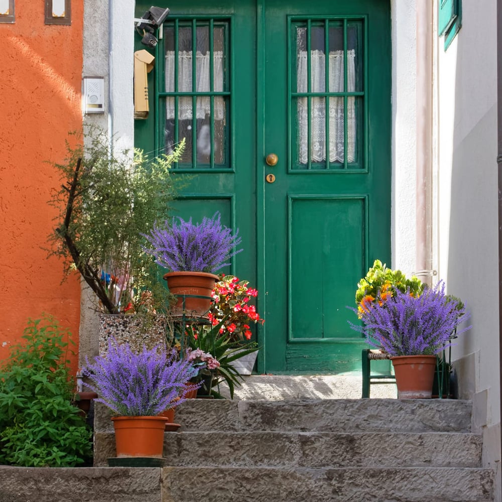 UV-beständige Kunst-Lavendelblumen