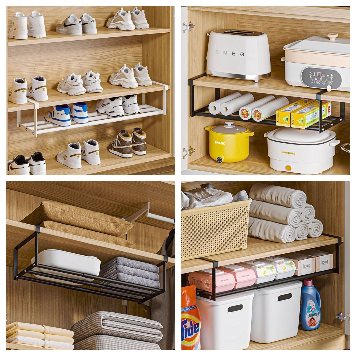 Shelfy™ - Multifunktionales Schrank-Teleskopschiene