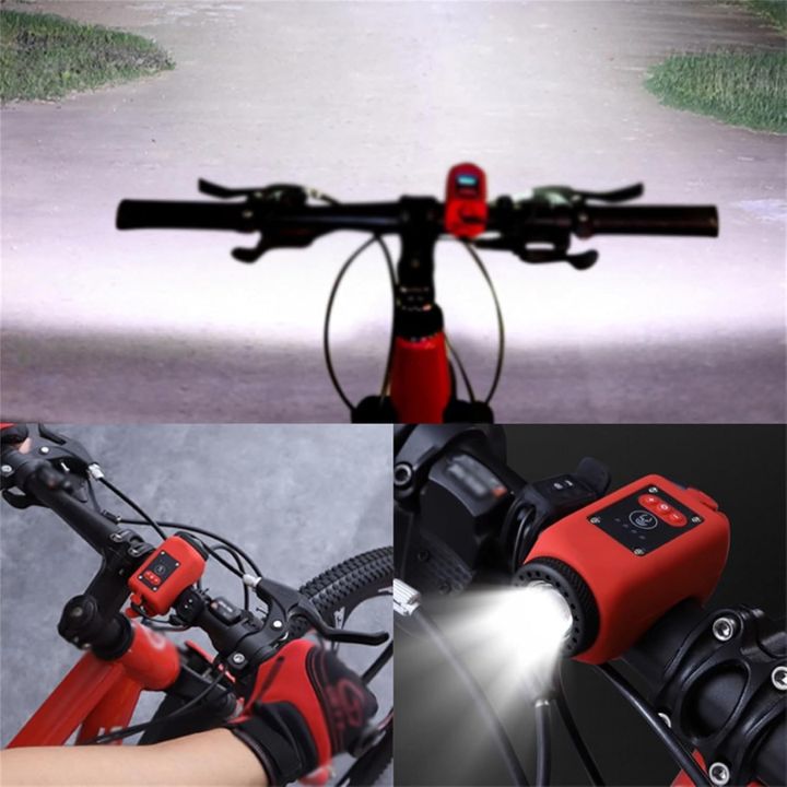 Fahrradklingel mit Licht – Laut, wasserdicht & USB-ladbar