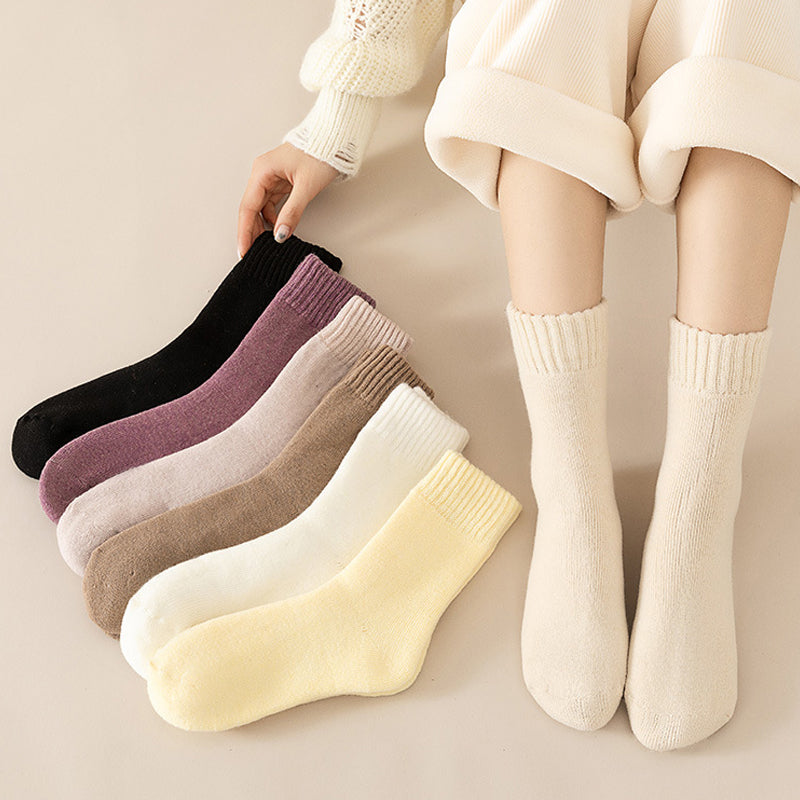 2+2 Gratis | Velvet™ Kuschelige Unisex-Winter-Thermosocken aus Samt