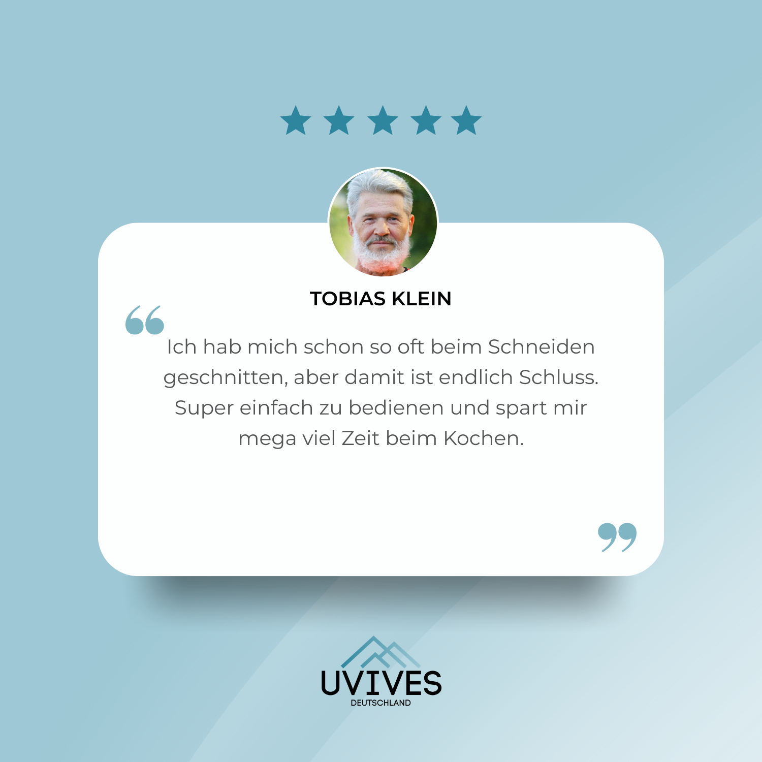 SafeChop™ – Sicher schneiden, Zeit sparen