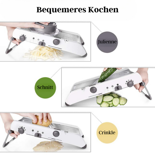 QuickChop™️ | Multifunktionale Schneidemaschine