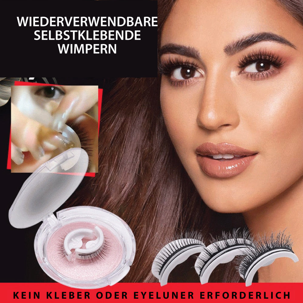 1+2 Gratis | LashLicious™ Wiederverwendbare selbstklebende Wimpern