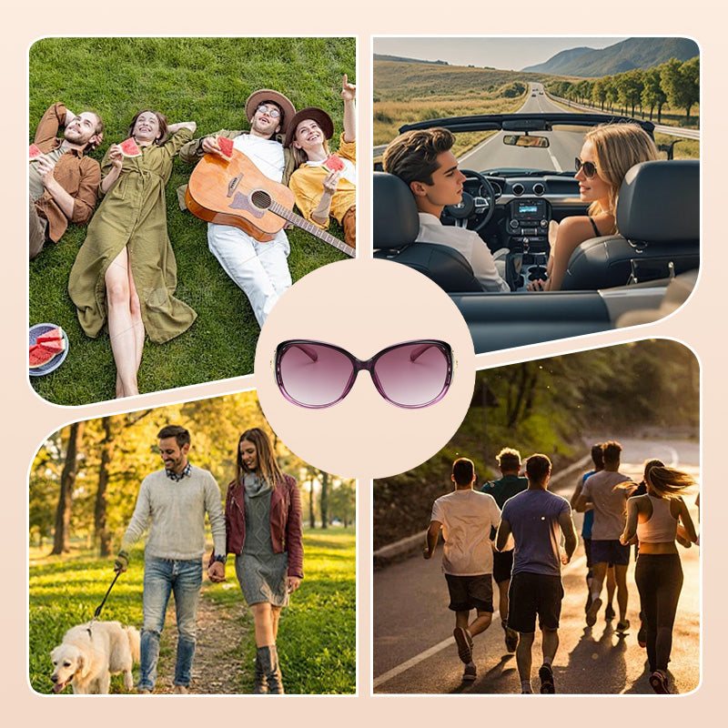 1+1 Gratis | ChicSunnies™ Damen-Sonnenbrille in Übergröße