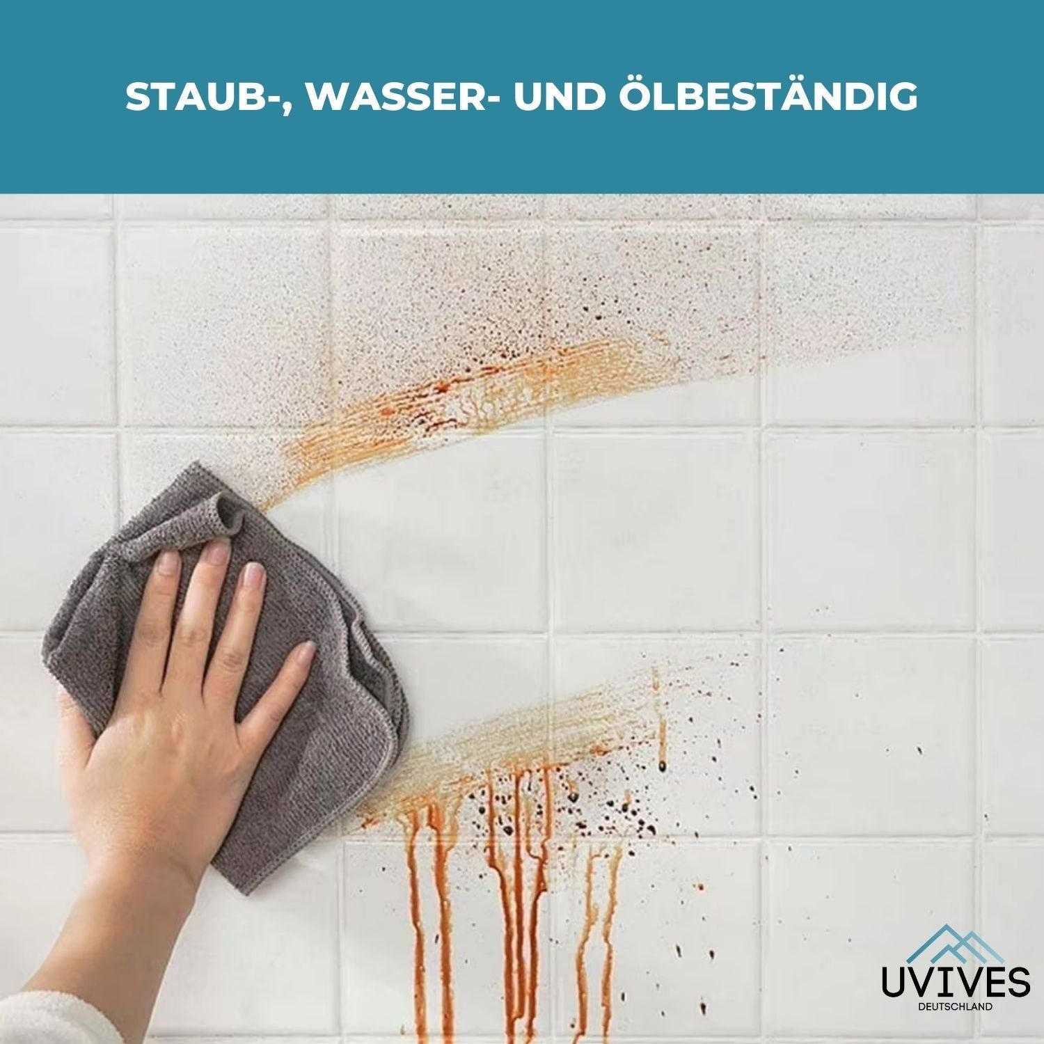 StainShield - Aufkleber zum Schutz vor Verschmutzung
