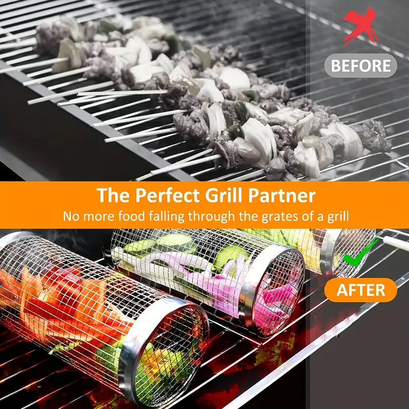 1+1 Gratis | BBQCylinder™ Einfaches Drehen und kein Reinigen des Grills!